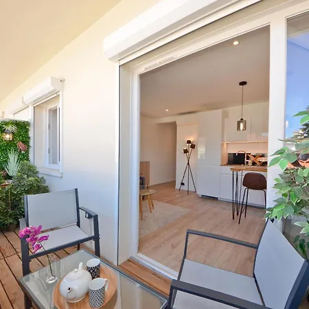 Le Flore Scls - Wifi, Clim, Terrasse Apartament *